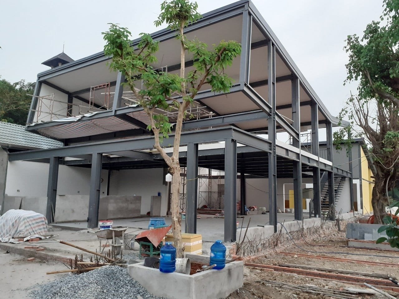 Ứng dụng nhà thép tiền chế