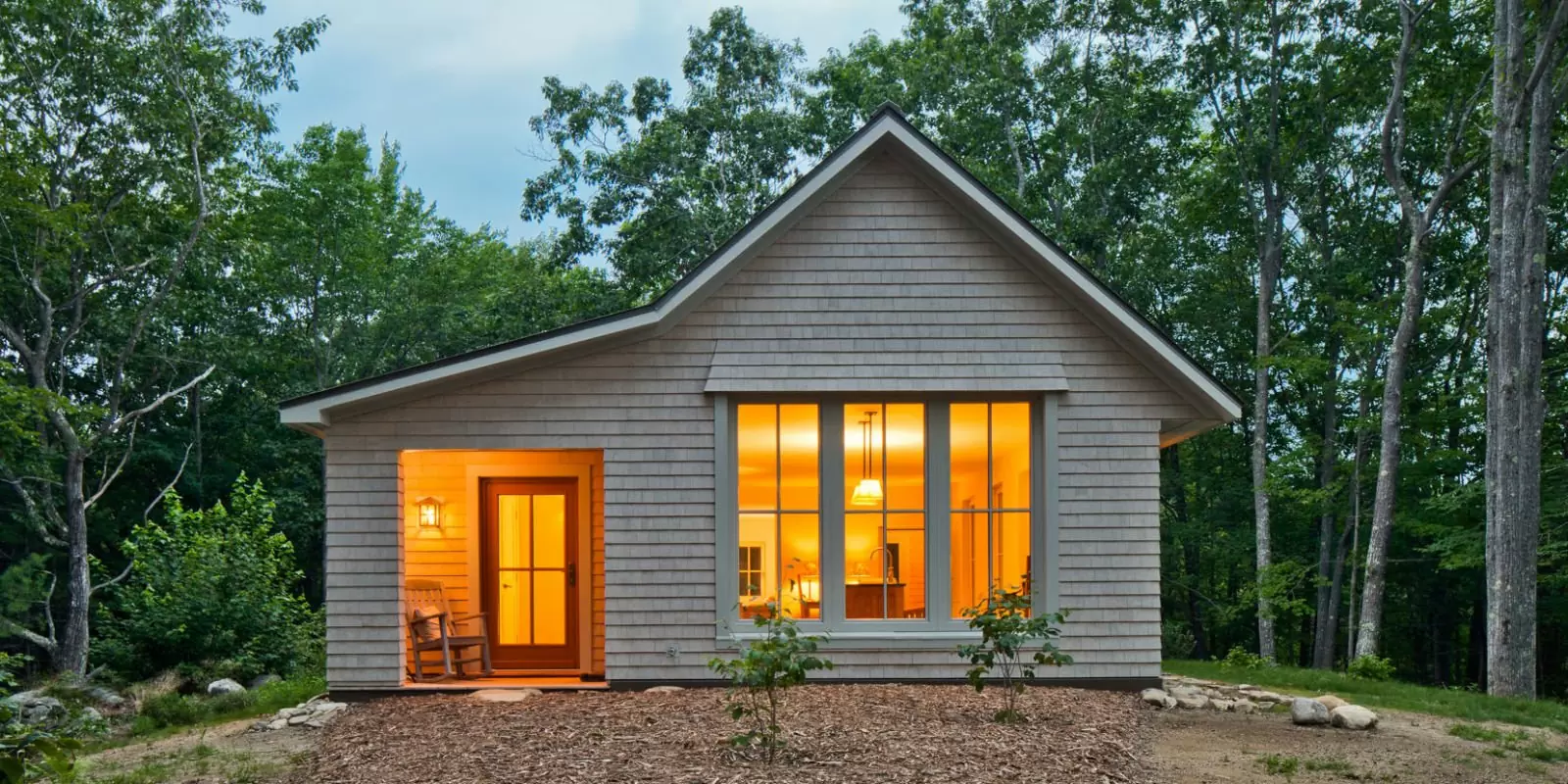 Mẫu thiết kế nhà nhỏ gọn với khung thép tiền chế