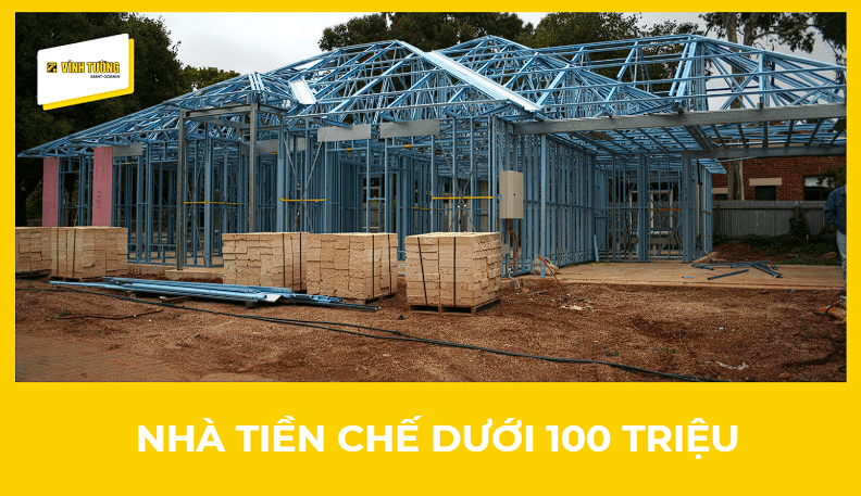 Nhà tiền chế dưới 100 triệu