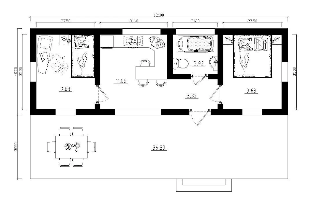 Xây dựng bản vẽ nhà cấp 4 tiền chế chi tiết trước khi xây dựng