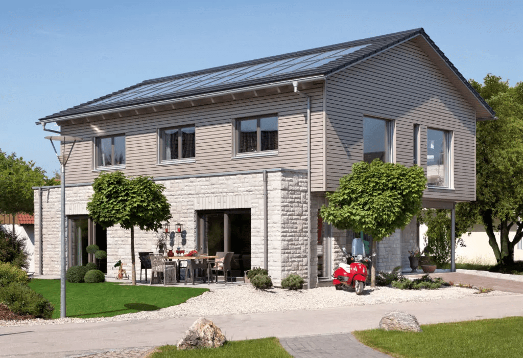 Mẫu nhà gác lửng tiền chế cấp 4 giúp tối ưu diện tích sử dụng