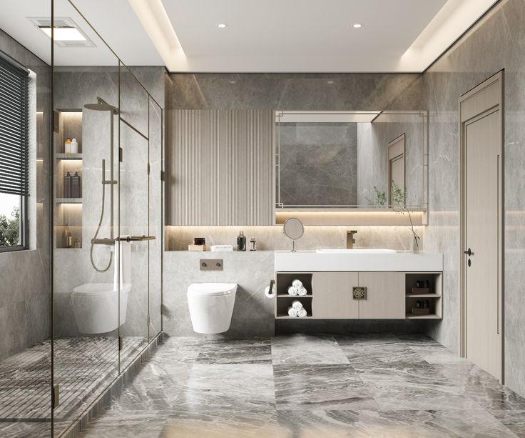 Nhà vệ sinh thoáng đãng cho chung cư, căn hộ