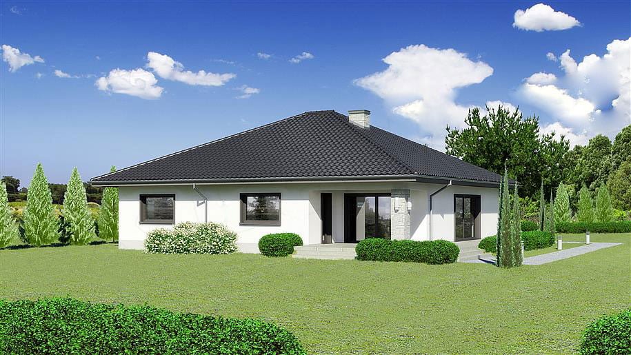 Mẫu nhà vườn cấp 4 mang đạm phong cách Châu Âu