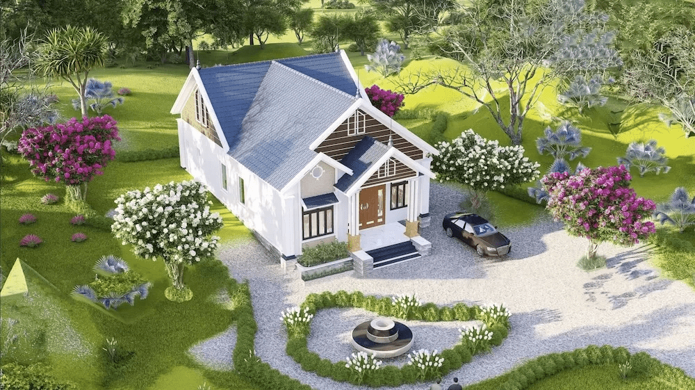 Vì sao nhà vườn cấp 4 lại được ưa chuộng ở nông thôn?