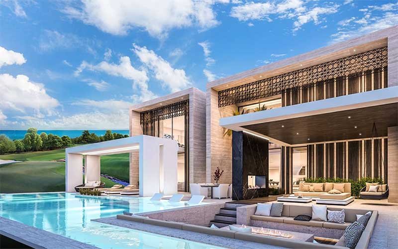 Phong cách sang trọng có đầy đủ hồ bơi và sân vườn rộng rãi