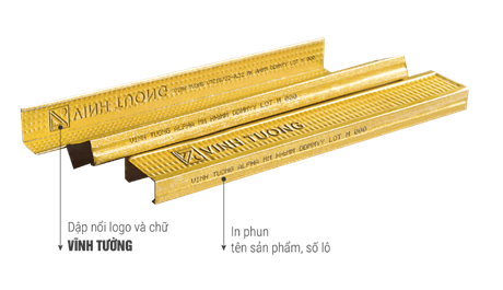 Nhận diện khung trần chìm vĩnh tường alpha