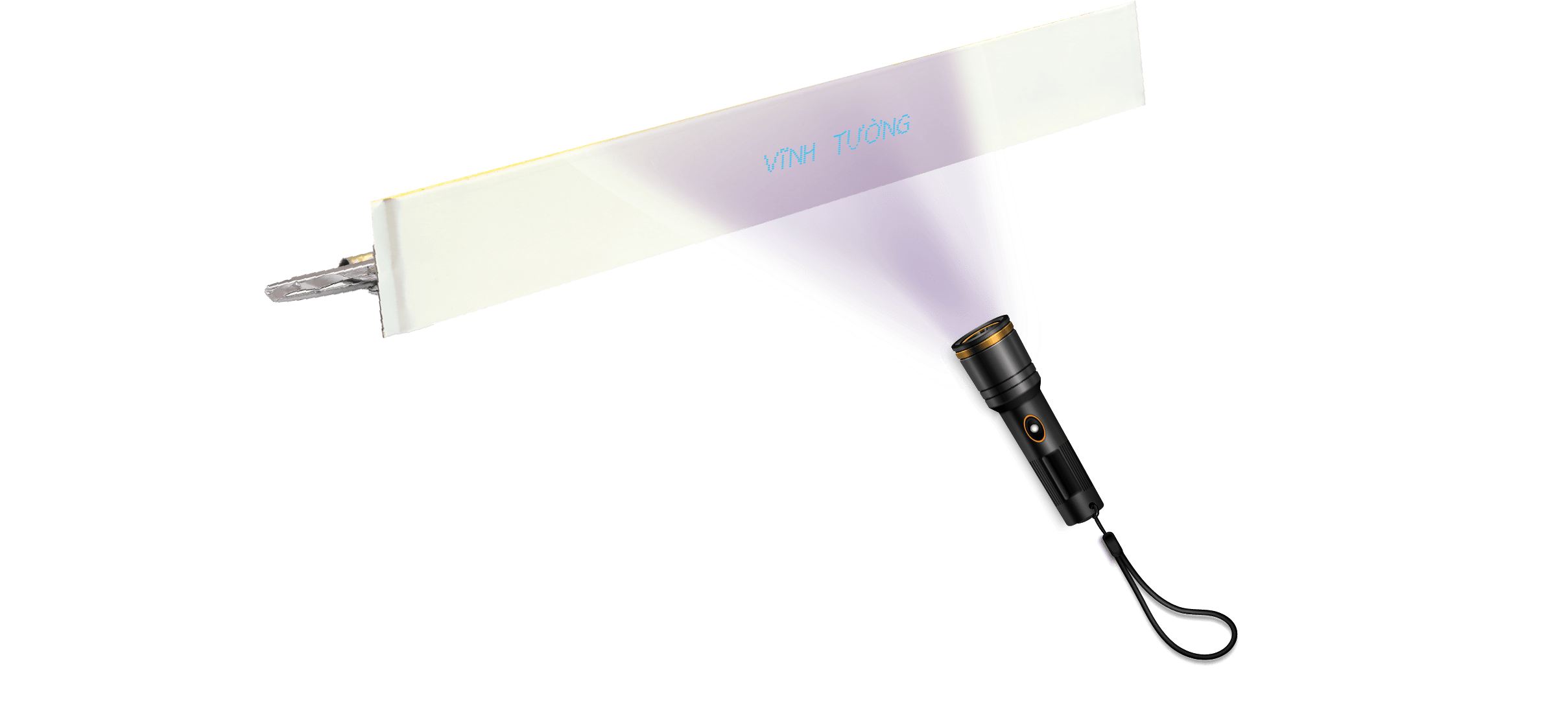 Nhận diện bằng đèn chiếu sáng UV