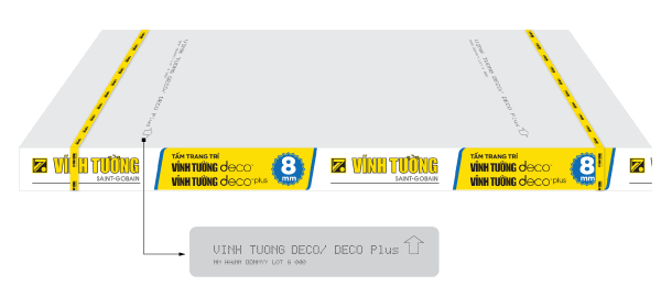 Thông tin nhận diện tấm trang trí DECO đục lỗ