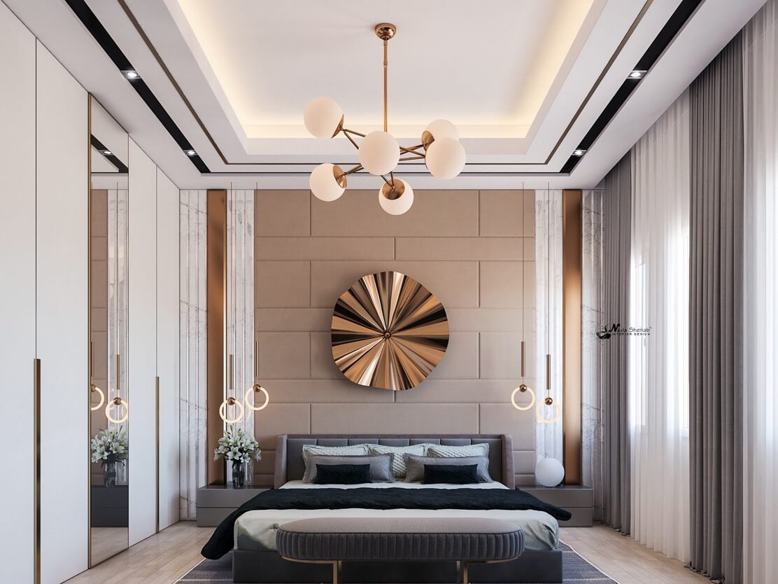 Mẫu trần thạch cao đẹp cho nhà chung cư