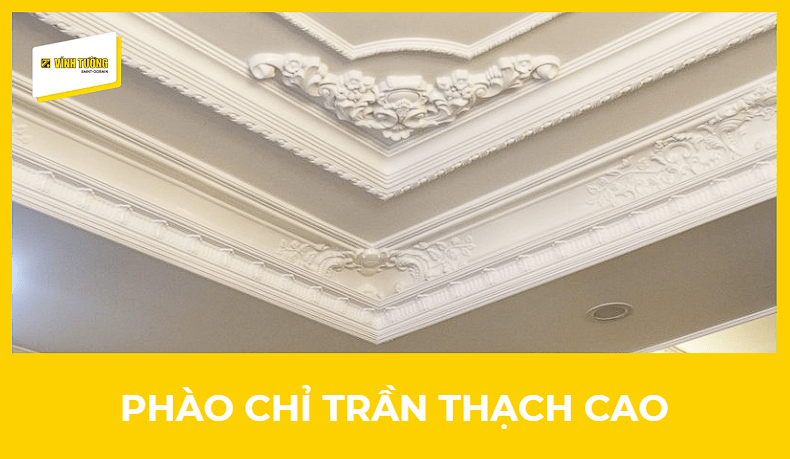 Phào chỉ trần thạch cao