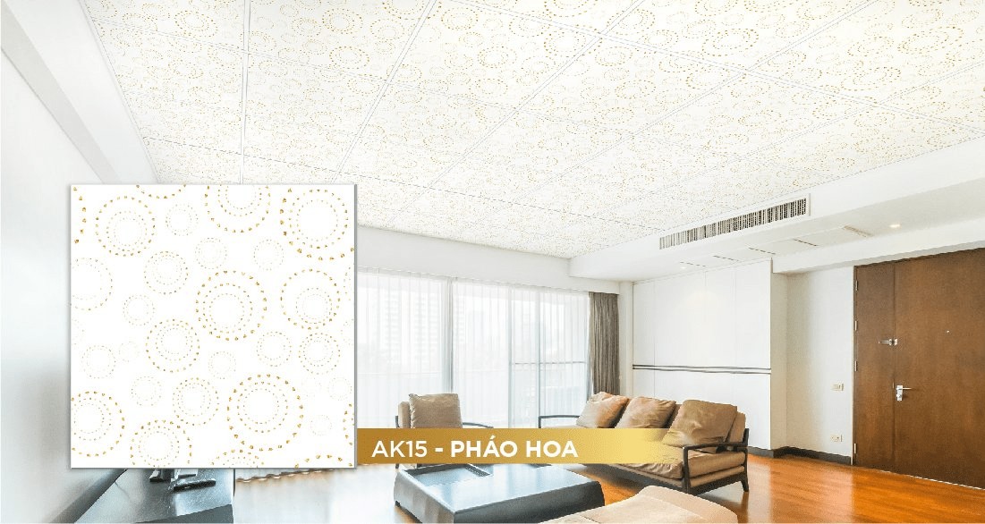 Mẫu tấm ánh kim vĩnh tường - Pháo Hoa