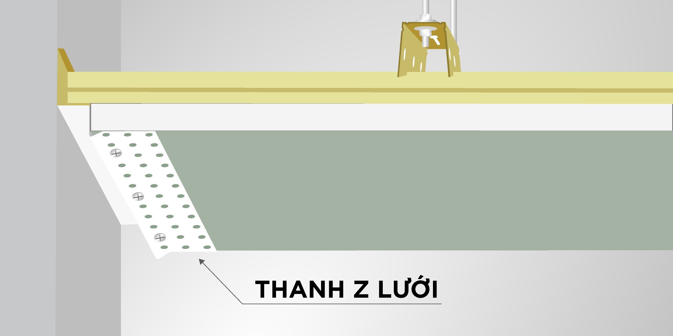 phối cảnh thanh z lưới