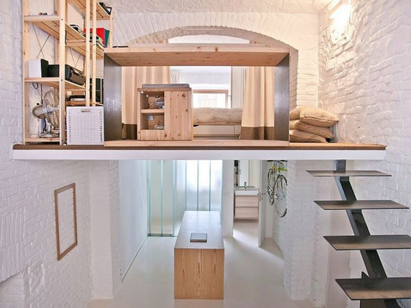 Mẫu phòng ngủ có gác lửng đẹp cho gia đình