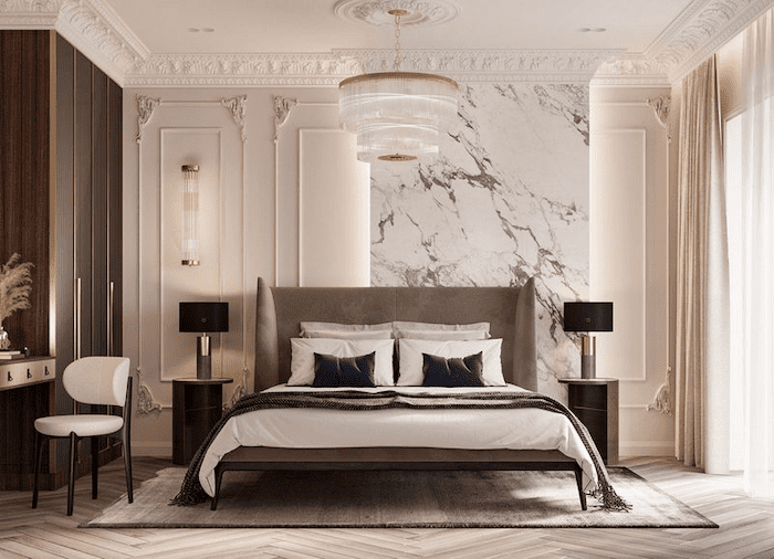 Phòng ngủ tân cổ điển hiện đại