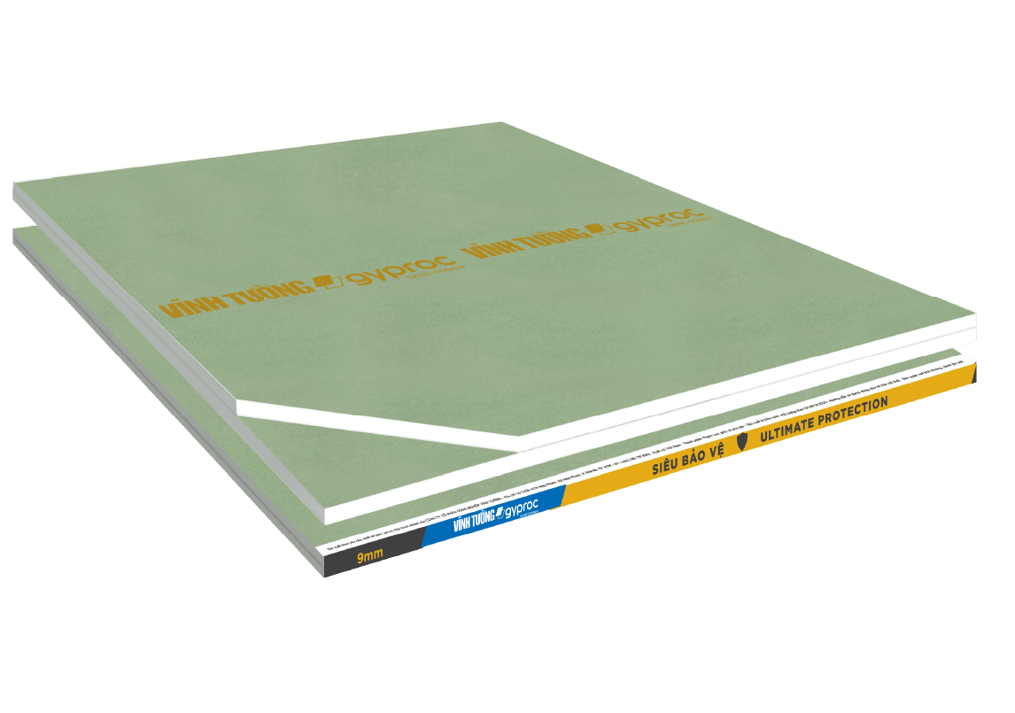 Thông tin về tấm thạch cao Siêu Bảo Vệ Vĩnh Tường-gyproc