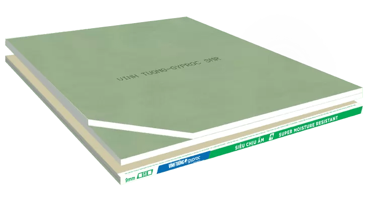 Tấm Thạch Cao Siêu Chịu Ẩm VĨNH TƯỜNG-gyproc