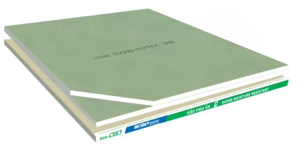 Tấm Thạch Cao Siêu Chịu Ẩm VĨNH TƯỜNG-gyproc
