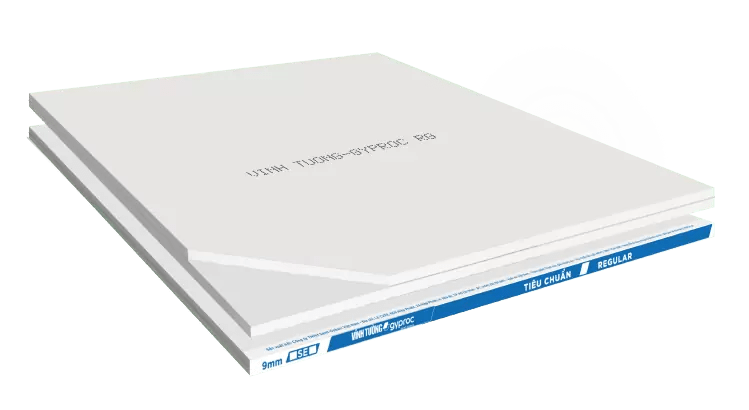 Tấm Thạch Cao Tiêu Chuẩn VĨNH TƯỜNG-gyproc