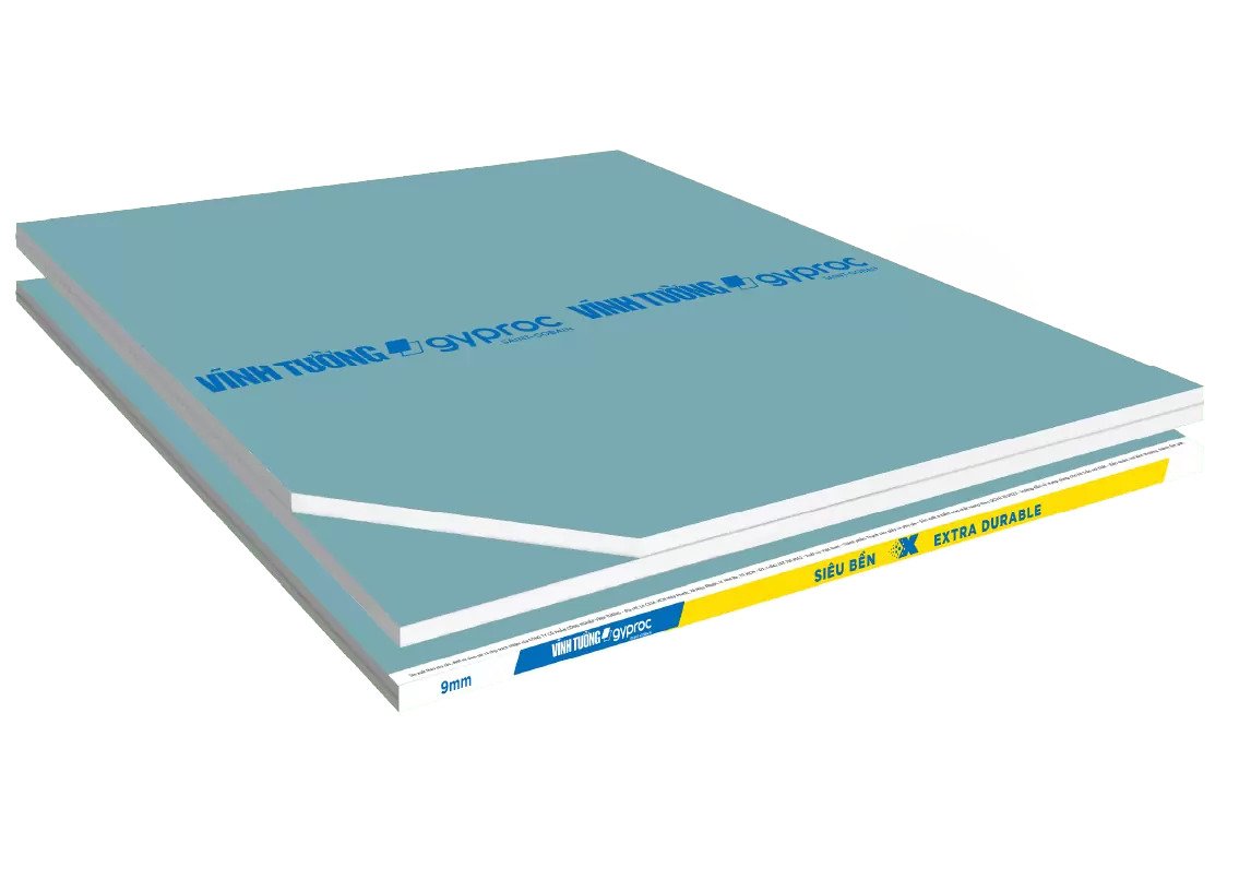 Tấm thạch cao Vĩnh Tường Siêu Bền X