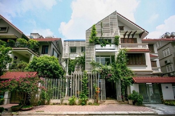 tấm vân gỗ durawood cho biệt thự