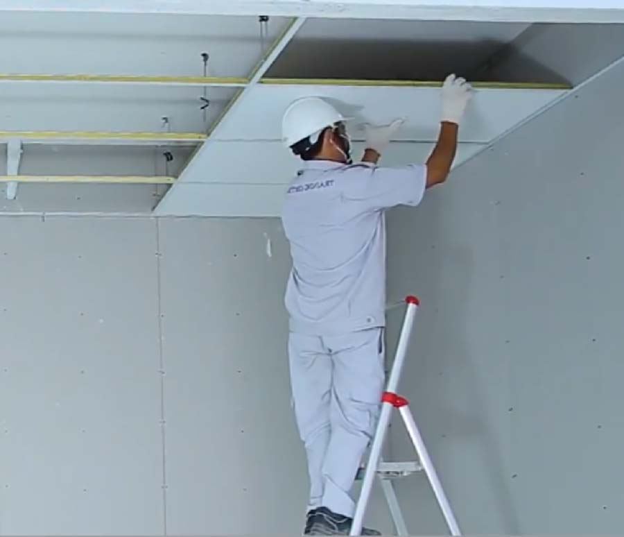các bước lắp trần thạch cao tại đà nẵng