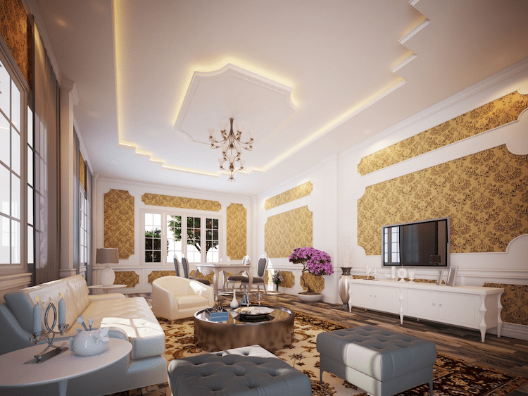 Những mẫu trần thạch cao đẹp, hiện đại, phổ biến nhất Thanh Hoá