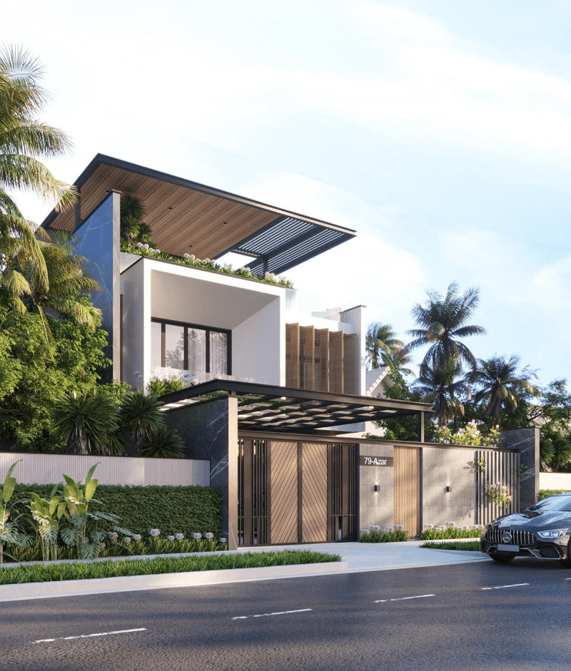 Sử dụng màu sắc trung tính trong thiết kế nội thất biệt thự