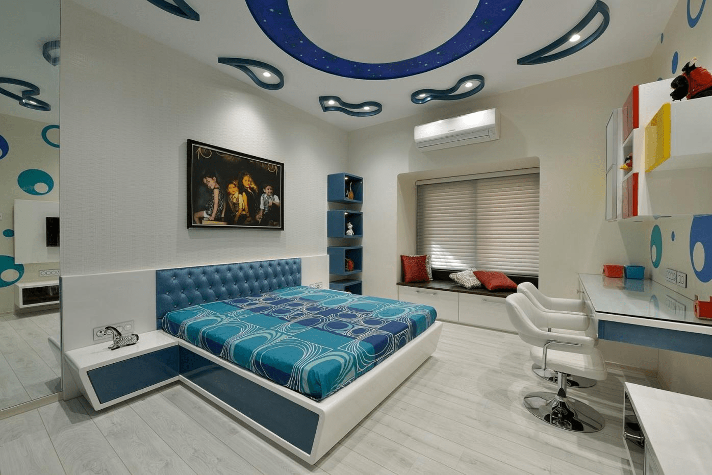 Thiết kế không gian nhà ở với mẫu vách thạch cao hiện đại