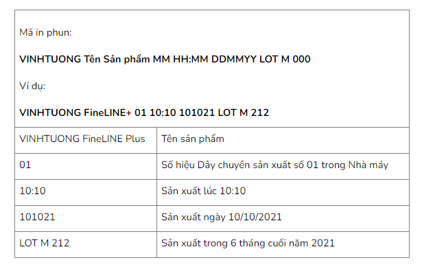 Thông tin in phun khung xương fineline Plus