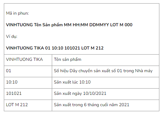 Thông tin in phun khung xương tika