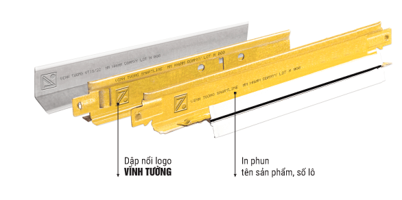 Thông tin nhận diện khung xương vĩnh tường smartline