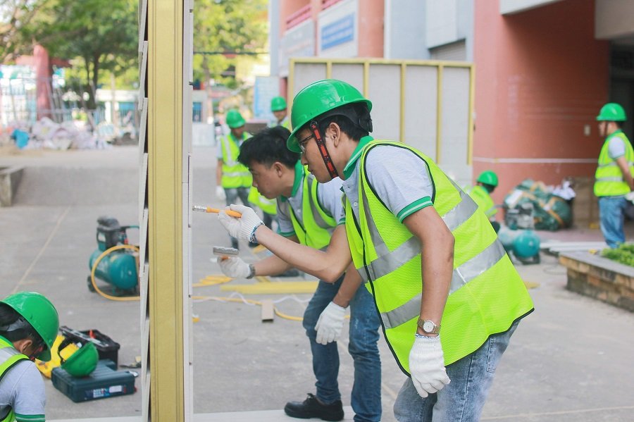 lớp thợ xịn thực hành