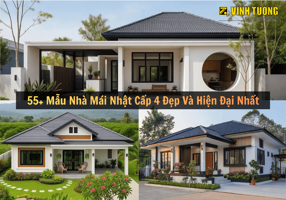 Thumbnail mẫu nhà mái Nhật cấp 4 đẹp và hiện đại nhất 