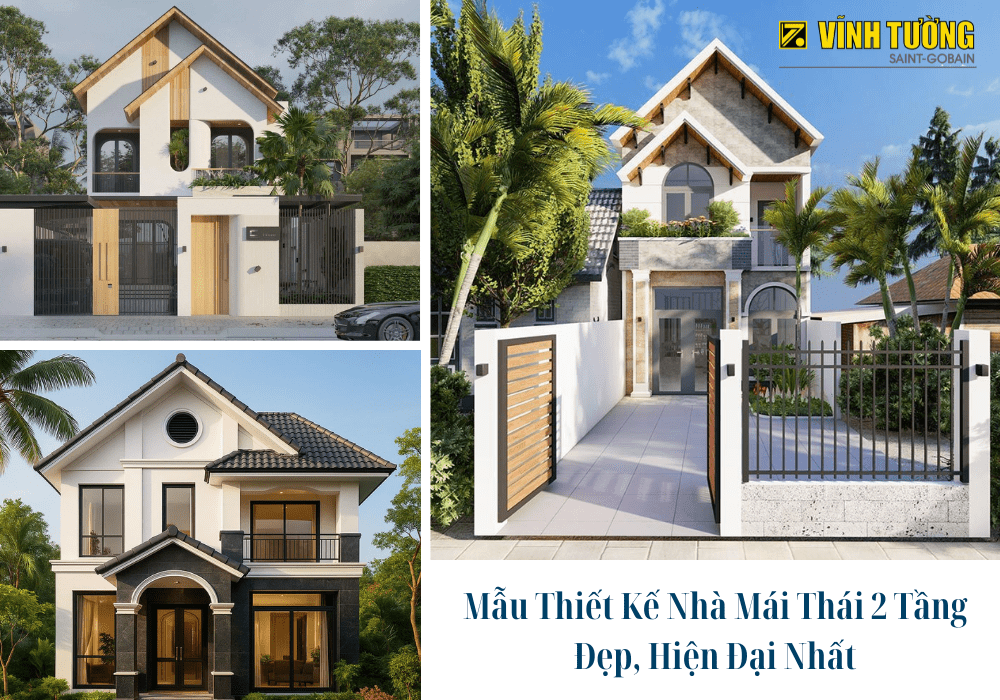 Thumbnail Mẫu nhà mái Thái 2 tầng 