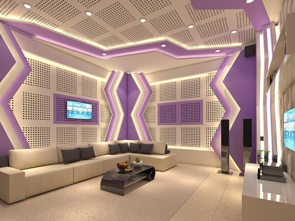 Vách tiêu âm với thiết kế độc đáo, mới lạ