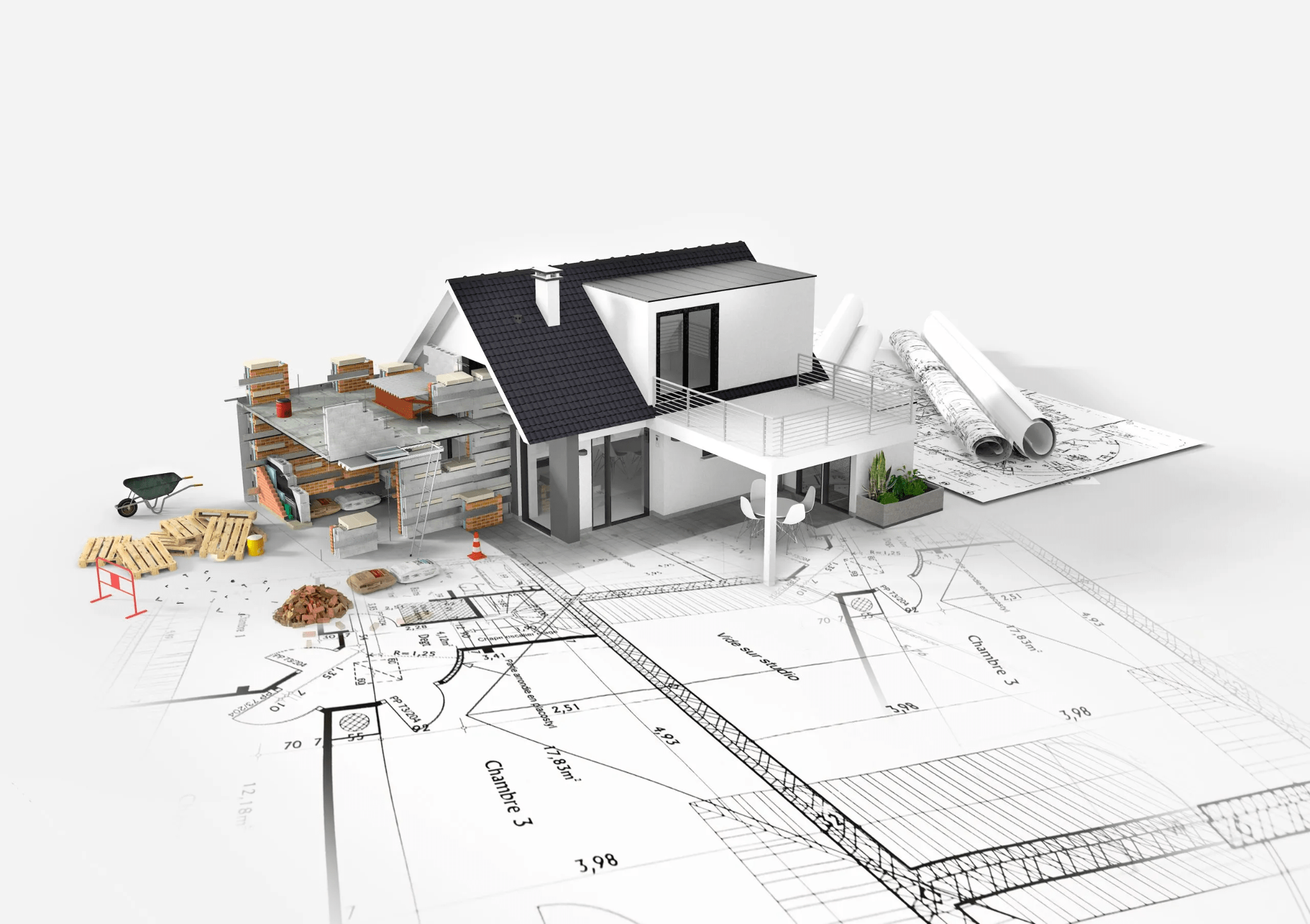 Chủ nhà ước tính chi phí theo hình thức thi công để tính toán ngân sách tối ưu