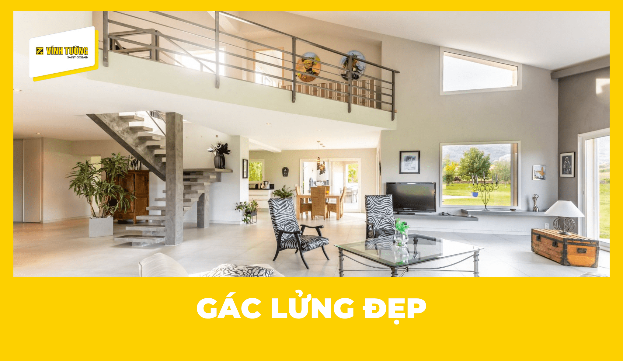Mẫu nhà gác lửng đẹp, hiện đại, sang trọng 2026