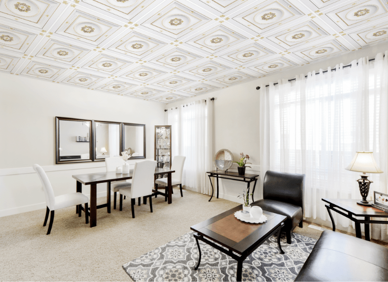 Mẫu trần la phông Vĩnh Tường cho nhà cấp 4