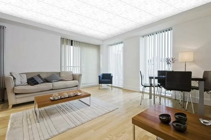 Phối cảnh tấm Trang trí Vĩnh Tường DECO® Đục Lỗ