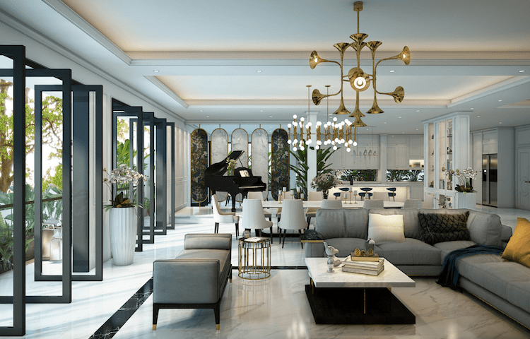 mẫu trần thạch cao đẹp tại Cần Thơ