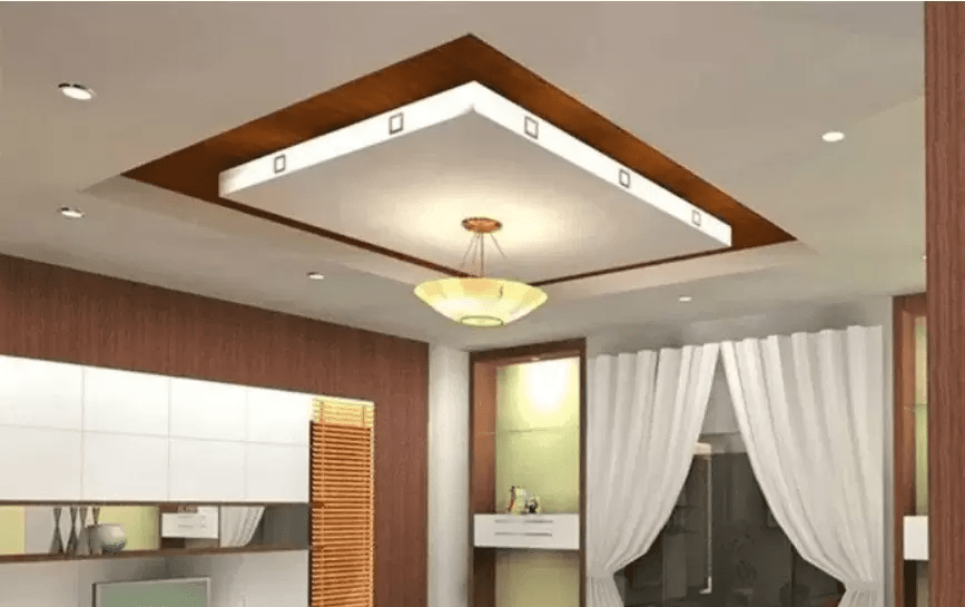 Mẫu trần thạch cao đẹp cho phòng bếp