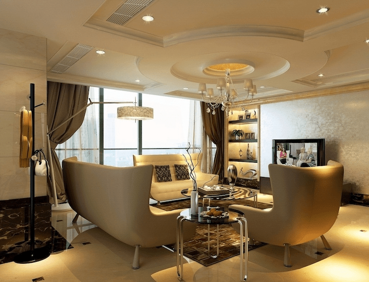 Gợi ý mẫu trần thạch cao tân cổ điển sang trọng, ấn tượng