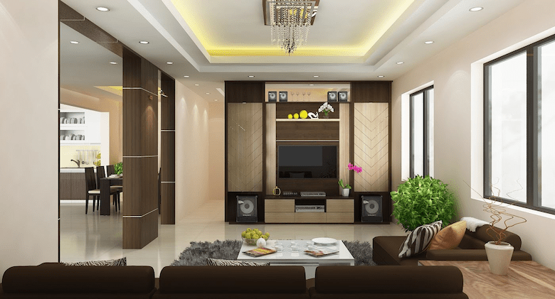 Mẫu trần thạch cao nhà cấp 4 truyền thống