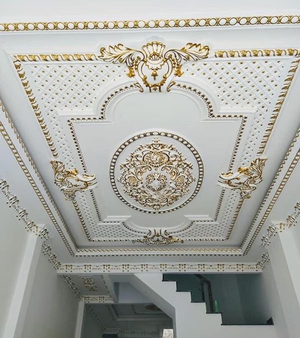 Mẫu trần thạch cao tân cổ điển đẹp, sang trọng nhất