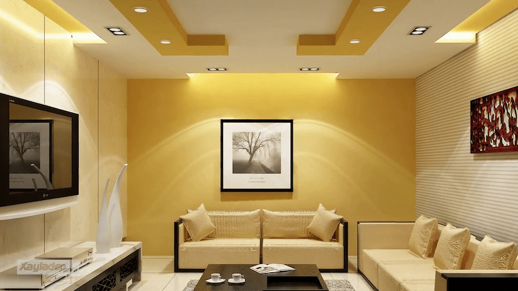 Gợi ý mẫu trần thạch cao đẹp, thi công tại Vũng Tàu