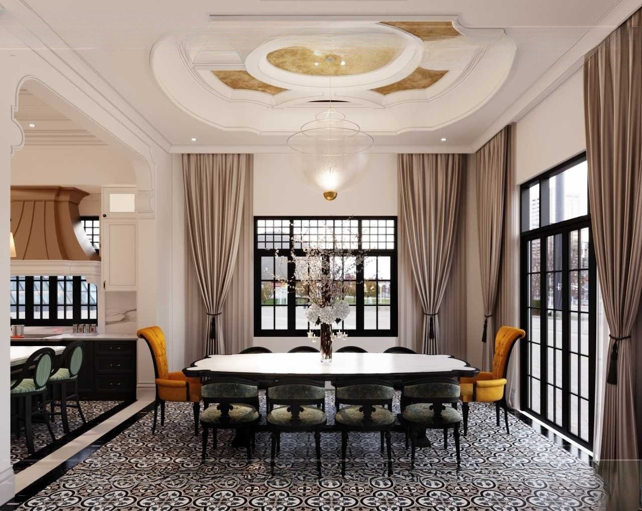 mẫu trần giật cấp