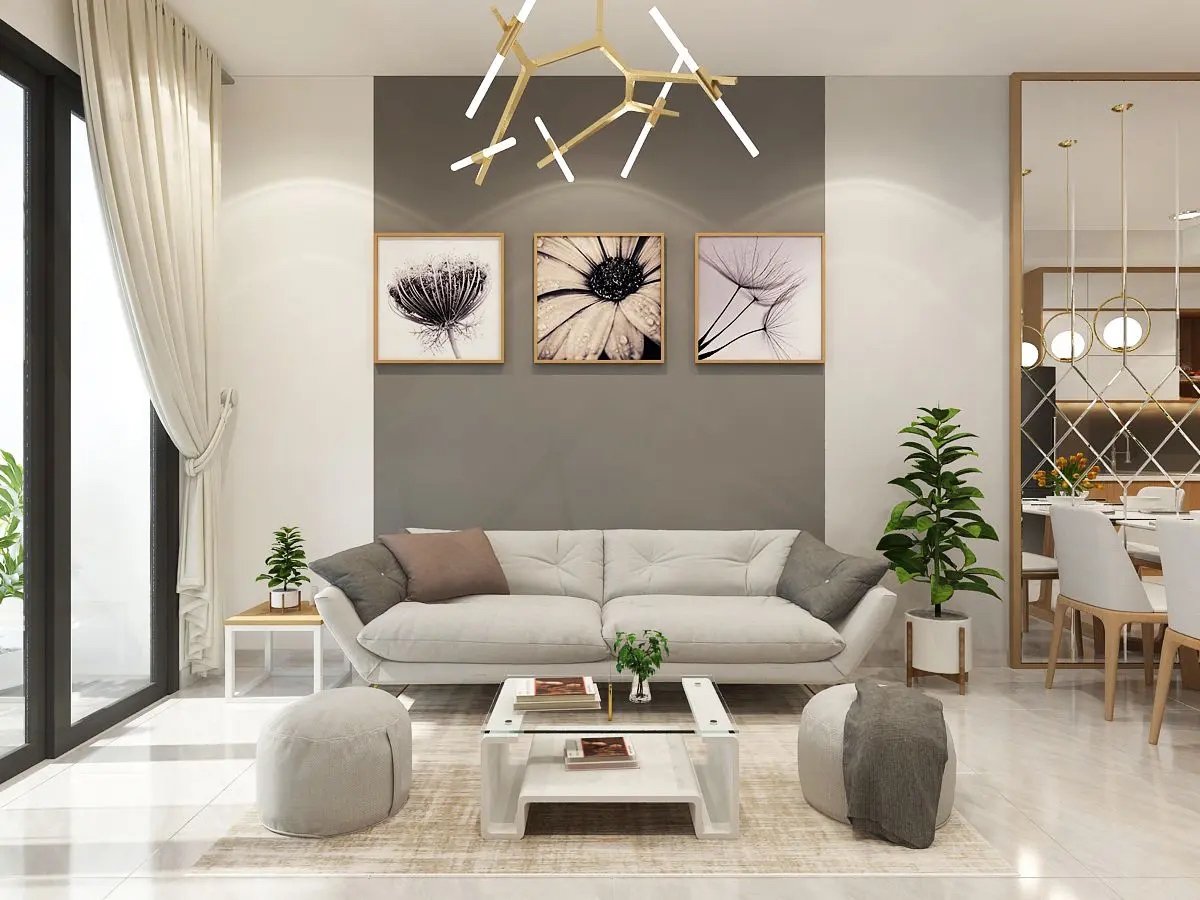 Bố trí nội thất phù hợp, gọn gàng để không gian trở nên thoáng đãng, thoải mái hơn