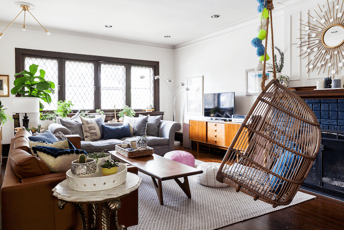 trang trí phòng khách nhỏ 15m2 cho chung cư