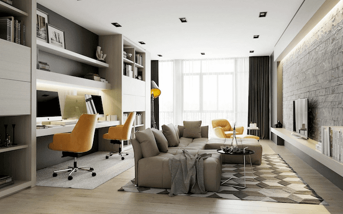 Trang trí phòng khách nhỏ 15m2 đẹp, độc đáo