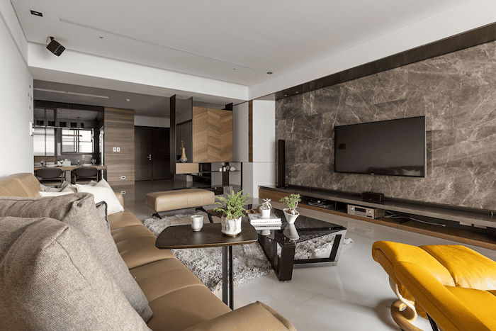 Mẫu trang trí phòng khách nhỏ 15m2